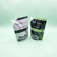Sachets souples personnalisés avec bec verseur en plastique de qualité alimentaire 50 ml, 100 ml, 250 ml, 500 ml, 1000 ml pour jus et boissons gazeuses