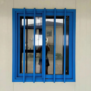 Fenêtres coulissantes en <span class=keywords><strong>PVC</strong></span> verrouillables et élégantes sécurisées Cadre en acier Coupe-vent Horizontal pour l'extérieur pour les entrepôts de conteneurs Appartements - Product Image 2