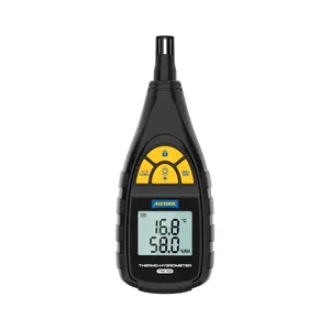 AUTOOL Monitor pengukur temperatur dan kelembapan, pengukur temperatur Digital Tm101 Thermo higrometer