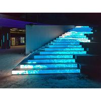 Écran de carrelage de concert d'escalier d'affichage à LED numérique de cas d'escalier de festival de mariage pour la décoration