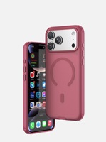 Coque de téléphone portable antichoc transparente mate personnalisée avec logo, vente en gros d'usine, pour iPhone 17 18 Pro Max Xiaomi 17