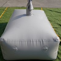 Keyubo 1000L PVC Réservoir d'eau portable Sac de stockage d'eau Réservoir de stockage d'eau pour l'irrigation, l'eau potable, les secours en cas de catastrophe