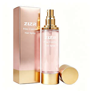 Crème capillaire 2-en-1 hydratante et lissante anti-frisottis, protection UV et thermique, formule bio pour cheveux humains, personnalisée par le fabricant - Product Image 4