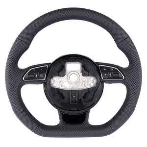 Nouveau Volant en Cuir Perforé Complet <span class=keywords><strong>S</strong></span> <span class=keywords><strong>Line</strong></span> pour <span class=keywords><strong>Audi</strong></span> A4 A5 A7 B8 A6 C7 2015 - Product Image 2
