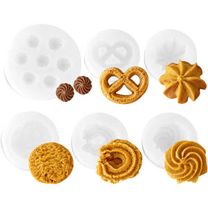 DIY moldes para galletas pastel <span class=keywords><strong>Chocolate</strong></span> vela molde hecho a mano jabón vela molde Fondant pastel herramientas para hornear - Product Image 6