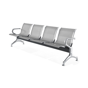 Sillas de espera Yu Min YQ305 de 5 asientos en fila con pasamanos para uso en aeropuertos, hospitales, bancos y exteriores. - Product Image 4