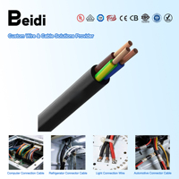 Câble de commande multi-brins isolé en PVC BEIDI pour l'automatisation industrielle et les systèmes de contrôle d'équipements mécaniques