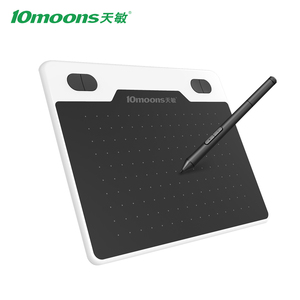 Commercio all'ingrosso 10 lune T503 disegno elettronico tavoletta grafica pad con penna digitale tablet per designer di animazione artisti - Product Image 1