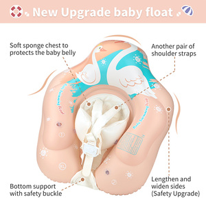 Flotador <span class=keywords><strong>de</strong></span> <span class=keywords><strong>piscina</strong></span> inflable <span class=keywords><strong>de</strong></span> PVC <span class=keywords><strong>para</strong></span> bebés, 0,35 MM, parque acuático, anillo rosa - Product Image 3