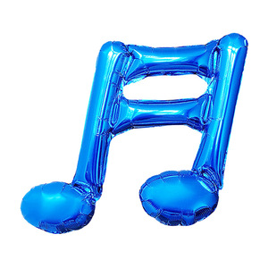Ballons en aluminium de 18 pouces à double note musicale, note <span class=keywords><strong>d</strong></span>'octave unique, finition métallisée, écologiques, pour <span class=keywords><strong>Halloween</strong></span>, anniversaire <span class=keywords><strong>d</strong></span>'enfants - Product Image 2