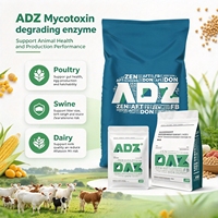 Additif alimentaire détoxifiant pour animaux, liant de mycotoxines à étiquette personnalisée, à taux de dégradation élevé, pour 6 mycotoxines