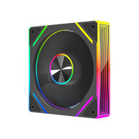 Prism 8PRO 12CM RGB Temperatura controlada PWM Ventilador silencioso Alto flujo de aire 3 pines ARGB Sync CPU Cooling Case para PC High-Rated