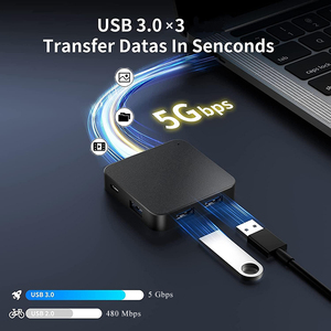 6 in <span class=keywords><strong>1</strong></span> 4K <span class=keywords><strong>HDMI</strong></span> 100W erogazione di potenza <span class=keywords><strong>3</strong></span> USB3.0 multiporta tipo C Hub Splitter adattatore per Laptop e altri dispositivi USB C - Product Image 5