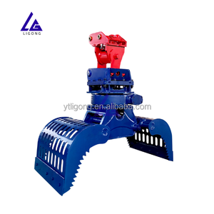 Pegangan penyortiran pembongkaran berputar hidrolik kustom, ambil pilihan potongan hidrolik tugas berat untuk ekskavator 1-50Ton - Product Image 3