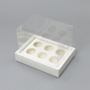 Caja para Postres XJH con Laminado Brillante de 1 mm de Grosor, para Panadería, Sushi, Gelatina, <span class=keywords><strong>Materiales</strong></span> Reciclados para Alimentos <span class=keywords><strong>y</strong></span> Alimentos para Bebés - Product Image 2