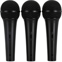 Behringer ULTRAVOICE XM1800S Set Mikrofon Dinamis Kardioid XLR 3 Buah dengan Konektivitas Nirkabel untuk Penggunaan Vokal & Instrumen
