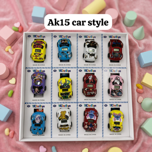 AK15 นาฬิกาตั้งโต๊ะรูปรถการ์ตูนพลาสติก รุ่นมินิ ของเล่นสะสม ของขวัญ - Product Image 6