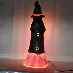 في الهواء الطلق للماء هالوين الزينة أدى مسار حديقة ساحة حصة أضواء ضربة صب ساحرة الديكور - Product Image 6