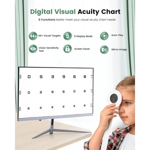 Probador de Agudeza <span class=keywords><strong>Visual</strong></span> LCD HD de 21.5 Pulgadas con Control Remoto - Examen de Visión y Oftalmológico - Product Image 4