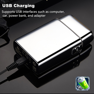 Afeitadora de barba con carga USB de Metal completo para hombre, Afeitadora eléctrica recíproca de doble cabezal para uso doméstico o hotelero - Product Image 3