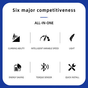 <span class=keywords><strong>Kit</strong></span> de Conversión de <span class=keywords><strong>Bicicleta</strong></span> Plegable Keyde, Gran Venta, Motor TODO EN UNO <span class=keywords><strong>para</strong></span> Buje Delantero P130 350w - Product Image 6