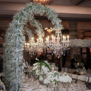 SMOOTH Outdoor Wedding Chandelier Decoration Metal Aluminum alloy Chandelier <b>Stand</b> Crystal Chandelier For Wedding Decoration - Product Image 1