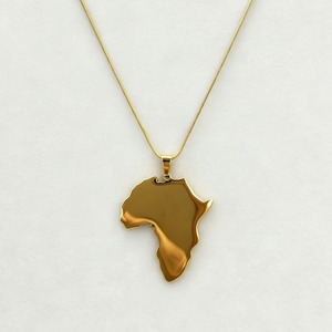 CAIOOCHE Collier en Acier Inoxydable Anti-ternissement, Plaqué Or 18 carats, Haute Qualité, Étanche, Hypoallergénique, Vente en Gros - Product Image 3