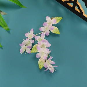 Conception originale 2025, faite à la main, exquise, fleur de jasmin en velours imitation rose, épingle à cheveux pour maquillage et coiffure Hanfu - Product Image 4