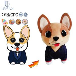 Fábrica Uyeah OEM/ODM, Peluche Personalizado <span class=keywords><strong>de</strong></span> Perro Pug, Juguete <span class=keywords><strong>de</strong></span> Peluche <span class=keywords><strong>de</strong></span> Algodón, Diseño Personalizado <span class=keywords><strong>Real</strong></span>, Juguetes <span class=keywords><strong>de</strong></span> Peluche <span class=keywords><strong>de</strong></span> Perro Personalizados - Product Image 1