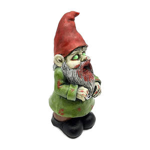 Décoration créative d'Halloween Figurine <span class=keywords><strong>Walking</strong></span> <span class=keywords><strong>Dead</strong></span> en résine film d'horreur jardin Zombie Gnome décoration de pelouse - Product Image 2