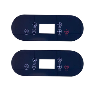 Scratch Resistant Custom Self Adhesive Embossed Polycarbonate/PC Label Sticker For Front Electrical Panel - Product Image 2