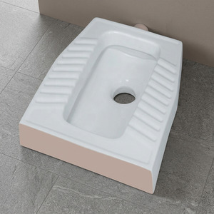 Inodoro de Cerámica Blanco Vistaar, Tipo Squat Oriental, para Mercados Africanos - Product Image 1