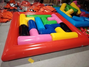 Vente flash - Jeu de puzzle gonflable de qualité commerciale - <span class=keywords><strong>Tetris</strong></span> gonflable pour adultes et enfants - Product Image 4