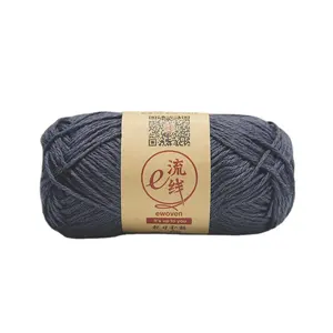 50g 120m Soft Acrylic Linen Yarn For Hand Knitting And Crochet