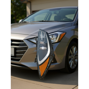 Conjunto de Faro Delantero Halógeno para Hyundai Elantra 17+ Lado Derecho Amarillo con Motor 12V Nueva Pieza de Repuesto - Product Image 1