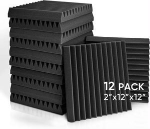 Thiết kế hiện đại chống cháy Acoustic <span class=keywords><strong>Foam</strong></span> Panels đối với Home Studio cách âm cho cách âm phòng và kho - Product Image 1