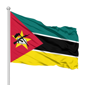 Sản Phẩm Tùy Chỉnh Tùy Chỉnh Ngoài Trời Giá Rẻ Biểu Ngữ Biểu Ngữ 3X5FT Polyester <span class=keywords><strong>2025</strong></span> Kỷ Niệm 50 Cuộc Bầu Cử Mozambique Cờ - Product Image 1