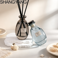 Diffuseur de parfum en verre de luxe écologique SY, couleur personnalisée, 150 ml, flacon vide pour diffuseur de parfum avec boîte