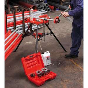 ROTHENBERGER - 070790X Coupe de filetage Super Cut 3/8 - 1.1/4 ''BSPT R dans un étui-EAN 4004625707906 FILETAGE ET RAINURAGE - Product Image 2