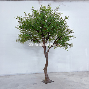 Plantes en pot en plastique de hauteur personnalisée plantes vertes grand olivier artificiel pour la maison salon bureau hôtel restaurant décor - Product Image 6