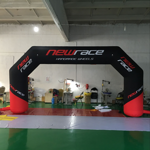 Porte gonflable Arc de course personnalisé Publicité gonflable extérieure Début <span class=keywords><strong>Ligne</strong></span> d'arrivée Logo Arc gonflable à vendre - Product Image 1