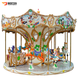 Lovely Kids Theme <span class=keywords><strong>Park</strong></span> Personalizado 24 Asientos Paseos Carrusel Caballo Para La Venta - Product Image 4