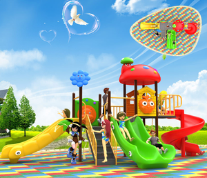 Équipement de glisse pour enfants en plein air pour garderie, parc sportif et jardin - Utilisation commerciale, construction en plastique et en acier - Product Image 2