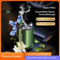 Diffuseur de parfum automatique intelligent nano portable miniature en gros, logo personnalisé, diffuseur d'air suspendu pour voiture