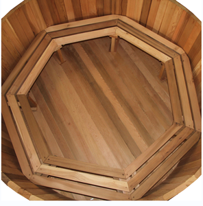 <span class=keywords><strong>Jacuzzi</strong></span> Inflable <span class=keywords><strong>Pequeño</strong></span> de Cedro Rojo Canadiense con Estufa de Leña - Product Image 3