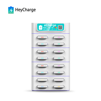 Stasiun Pengisian Daya Ponsel 65W, Menara Power Bank yang Dapat Ditumpuk dan Disewakan untuk Pengisian Daya Ponsel