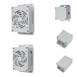 Mold Opening Customizable Holes IP65 Waterproof Polycarbonate Junction Box Wall <b>Plastic</b> <b>Enclosure</b> Outdoor Electrical Housing - Product Image 1
