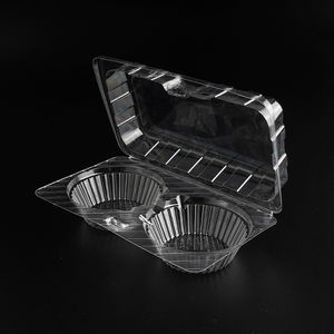 生分解性スライスケーキ容器使い捨て餅ケーキパッケージ段ボール2ピースケーキボックス - Product Image 6