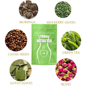 Private Label 28 days Fast Weight Loss Body Shaped Skinny Tetox Flat Tummy slimming Tea bags detox slim tea weight loss products