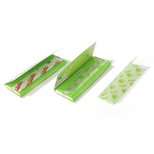 Papiers à rouler en cellulose personnalisés en gros, saveur personnalisée, chanvre non blanchi, bords gommés, combustion uniforme, vente directe d'usine chinoise, pack en gros - Product Image 4